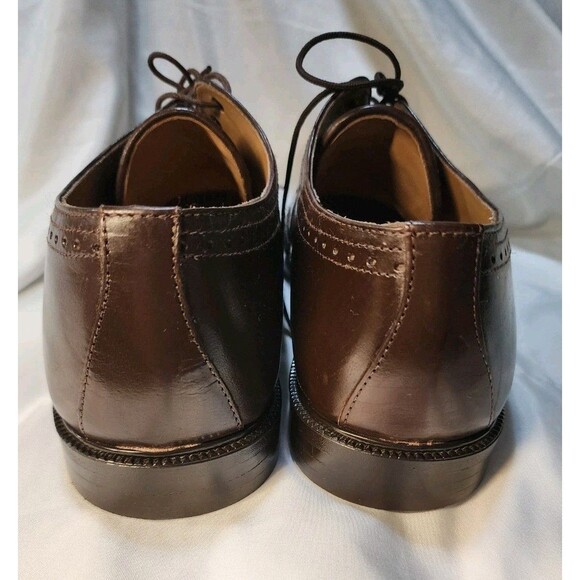 Stanley Blacker Mens 10 D  Leather Dress Shoes Basket Weave Oxford Made In Italy main image 12